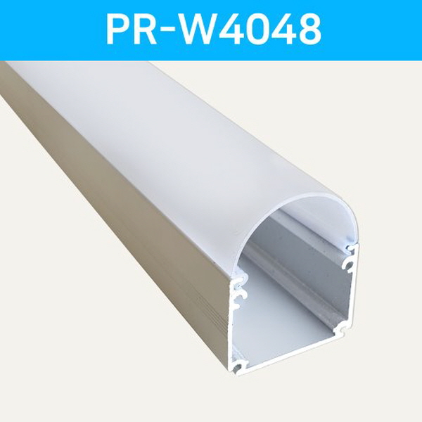 LED방열판 화이트 PR-W4048