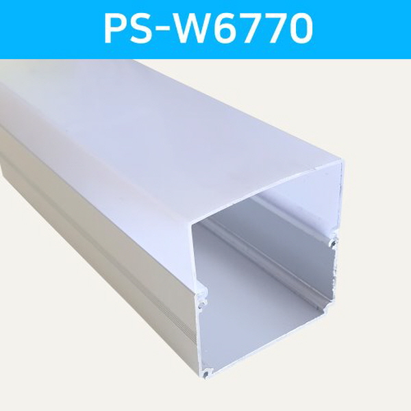 LED방열판 화이트 PS-W6770