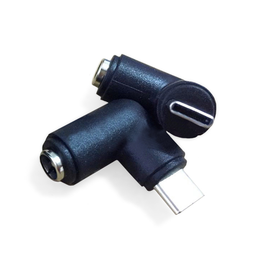 렉스봇 DC5.5*2.1MM to usb c타입(직각)