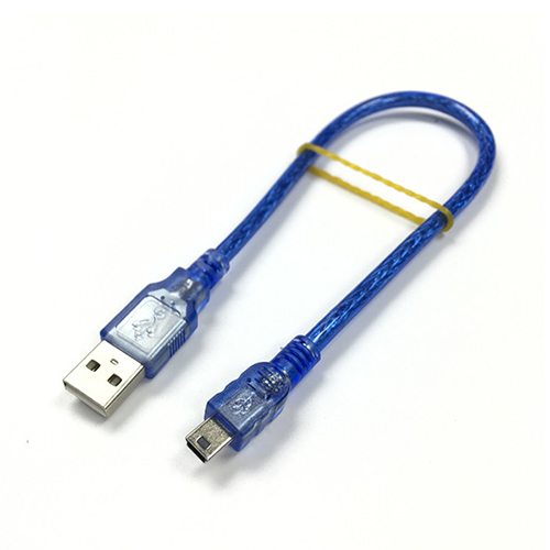 렉스봇 mini usb cable 페라이트 코어0.3m
