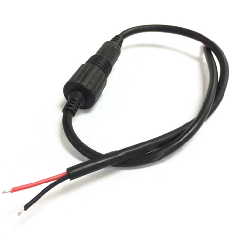 렉스봇 방수 DC전원 5.5 X 2.1mm  연장 케이블 암수세트  LED DIY 1.2M