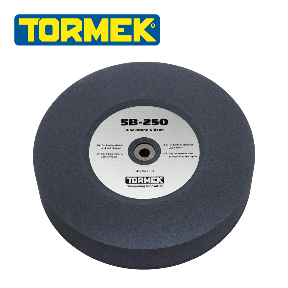 TORMEK 블랙스톤 실리콘 휠 220grit Blackstone Silicon 250mm SB-250