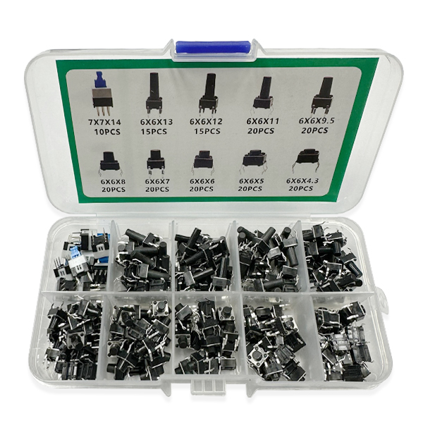 렉스봇 5*20mm 6*30mm 유리관 퓨즈 박스 kit (0.5A~20A) 10종
