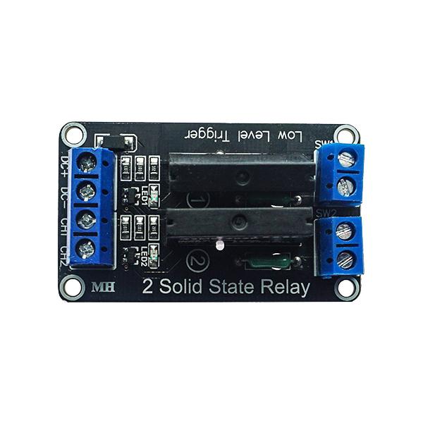 2채널 5V SSR 릴레이 모듈 [VLT-RLM002]