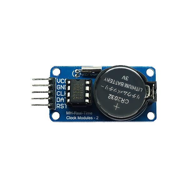DS1302 RTC 리얼타임 클럭 모듈 (배터리 미포함) [VLT-RTC007]