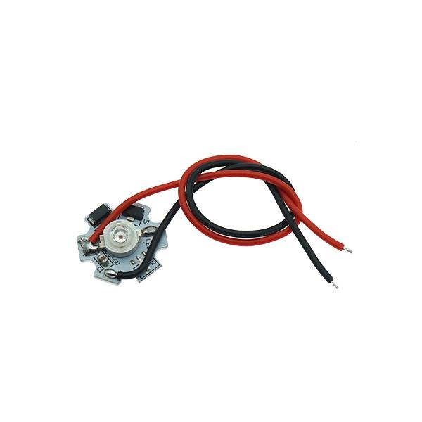 1W 파워 LED 3V-5V RED 15CM [VLT-PL002]