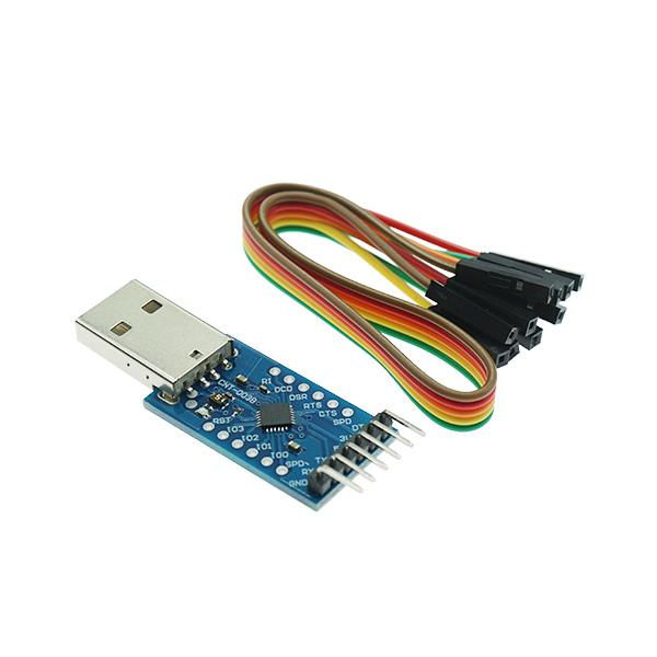 CP2104 USB TTL 모듈 UART STC 다운 [VLT-URC024]