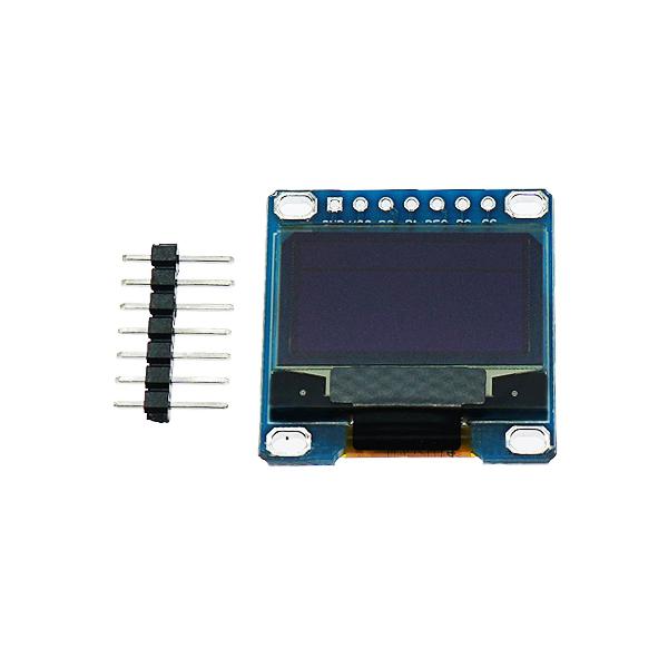 0.96인치 OLED 7핀 I2C SPI 모듈 (WHITE) [VLT-OL010]