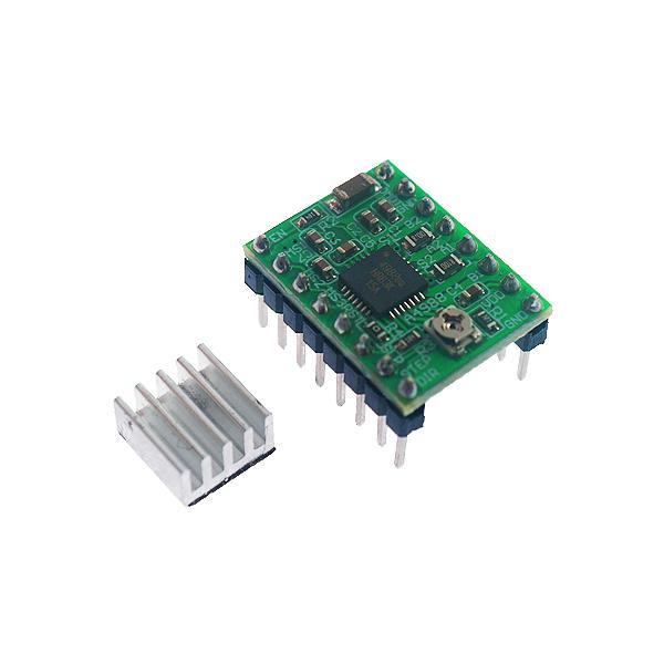 A4988 스텝모터 드라이버 모듈 (방열판) [VLT-MD003]