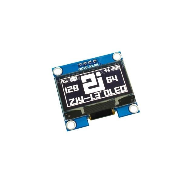 1.3인치 SSD1106 OLED 128X64 모듈 WHITE [VLT-OL025]