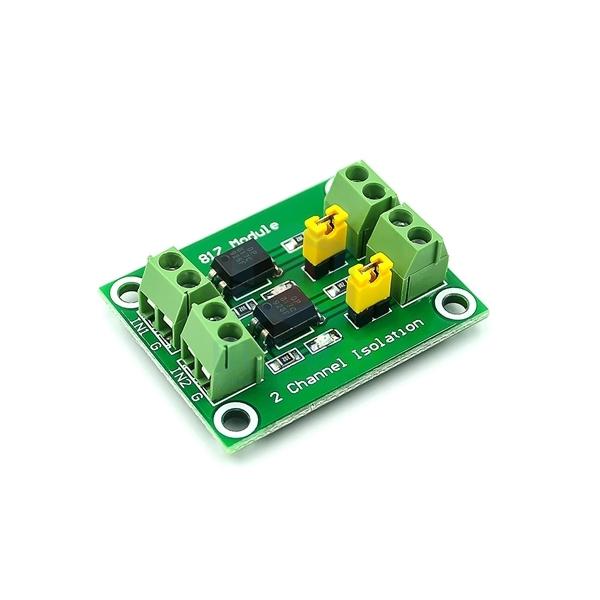 PC817 2채널 옵토커플러 절연 모듈 [VLT-VC002]