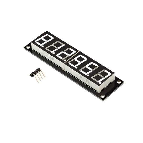 0.56인치 6DIGIT 7SEG TM1637 세그먼트 모듈 WHITE [VLT-FND013]