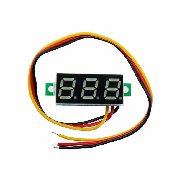 0.28인치 FND 전압표시기 0V-100V 3 WIRE-YELLOW [VLT-VCM009]