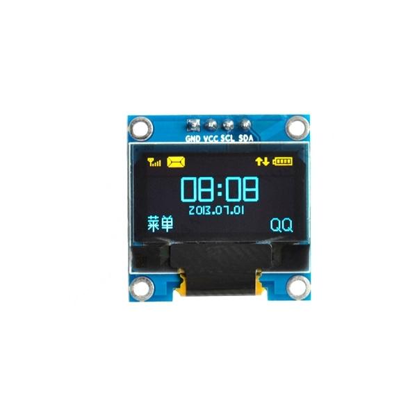 0.96 SSD1306 OLED 128X64 I2C YE,BL [VLT-OL024]