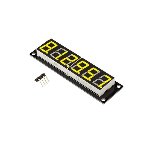0.56인치 6DIGIT 7SEG TM1637 세그먼트 모듈 YELLOW [VLT-FND012]