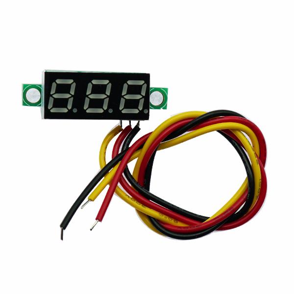 0.28인치 FND 전압표시기 0V-100V 3 WIRE - BLUE [VLT-VCM011]