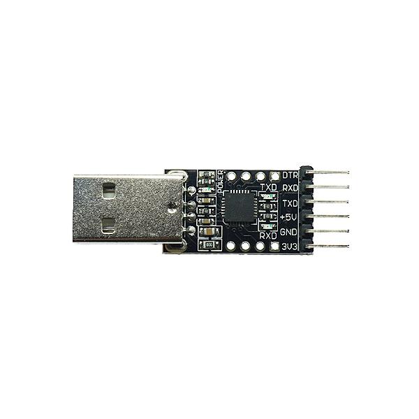 CP2102 USB to TTL 모듈 (BLACK) [VLT-URC017]