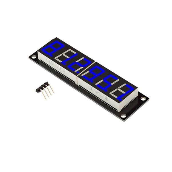 0.56인치 6DIGIT 7 SEG TM1637 세그먼트 모듈 BLUE [VLT-FND014]