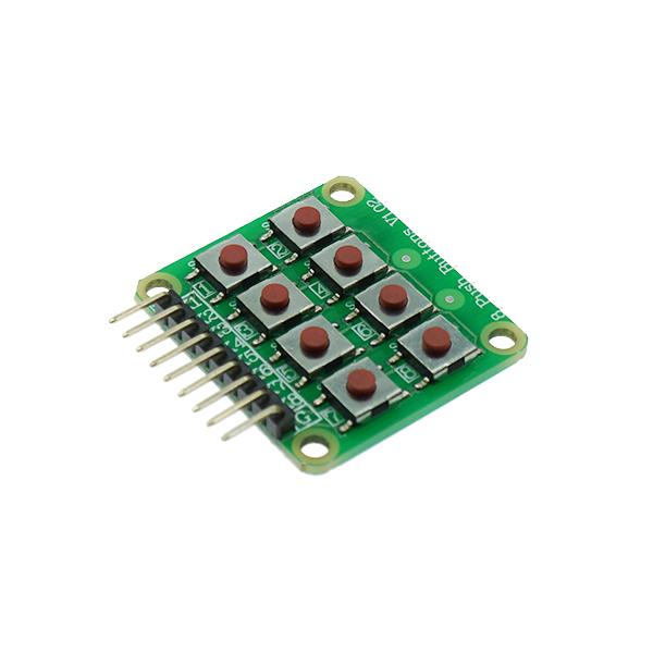 택트스위치 모듈 2 x 4 8자리 [VLT-SM005]