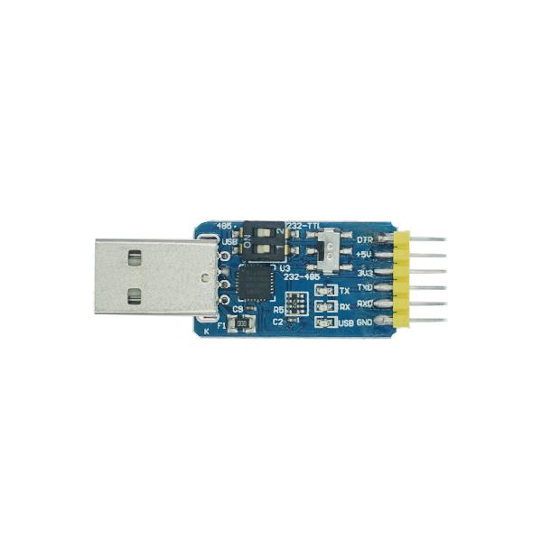 CP2102 USB to TTL/485/232 모듈 (6 in ONE) [VLT-URC016]