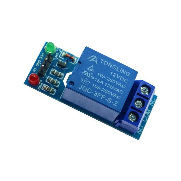1채널 12V LOW TRIGGER 릴레이 모듈 [VLT-RLM022]