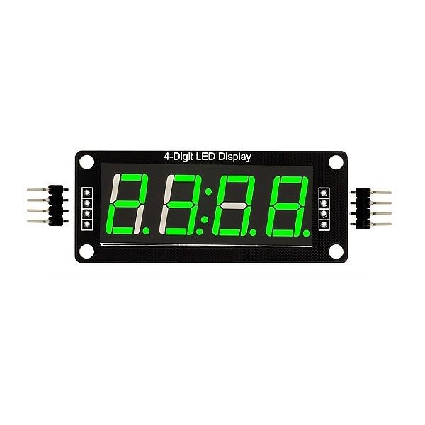 0.56인치 4DIGIT 7SEG TM1637 세그먼트 모듈 GREEN [VLT-FND006]