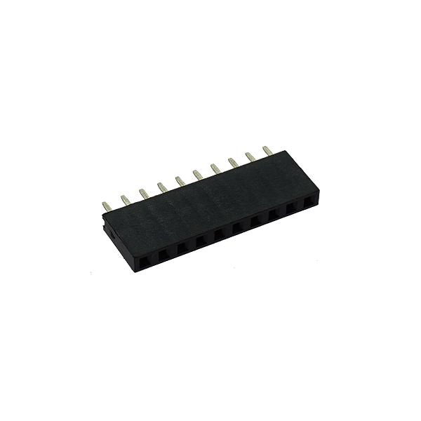 핀헤더소켓 1X10P 스트레이트 2.54MM [VLT-PH052]