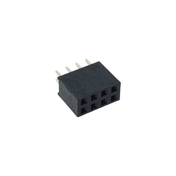 핀헤더소켓 2X4P 스트레이트 2.54MM [VLT-PH037]