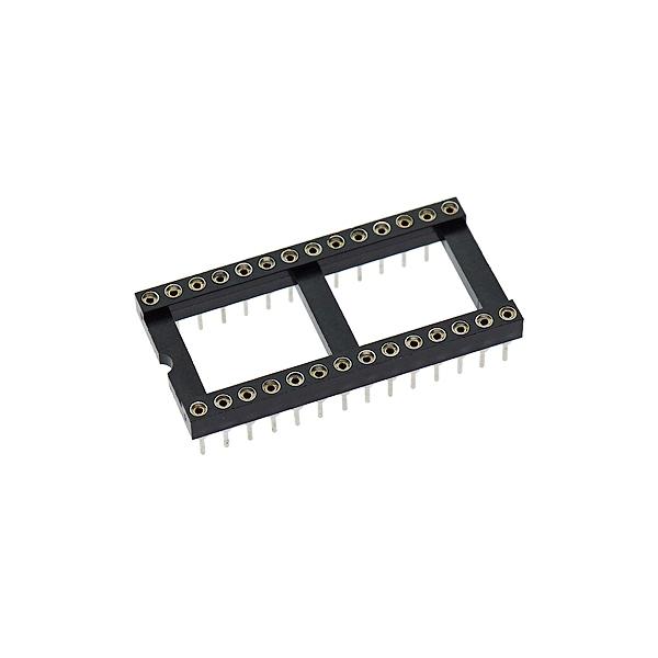 IC 와이드 소켓 DIP (라운드) 28 핀 [VLT-IC009]