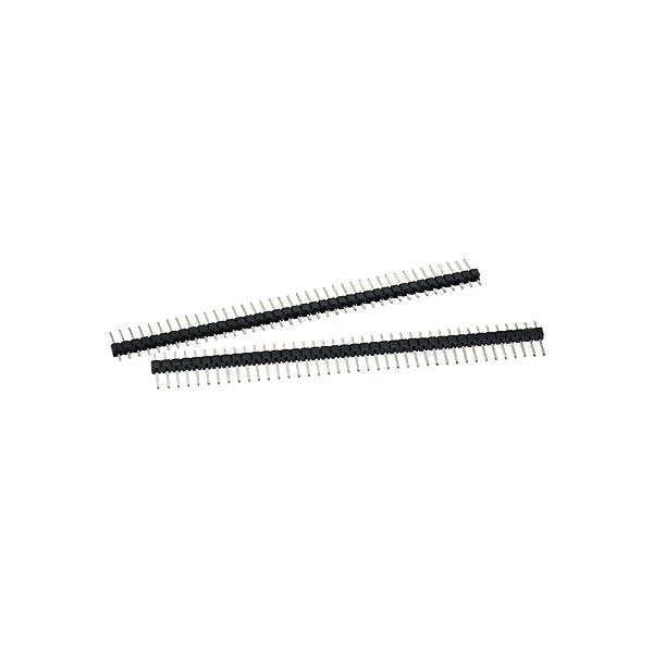 컬러 핀헤더 1X40P 스트레이트 2.54MM 검정 [VLT-PH001]
