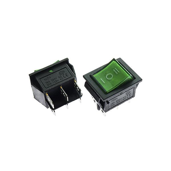 로커스위치 KCD4-6P3 GREEN [VLT-RSW042]