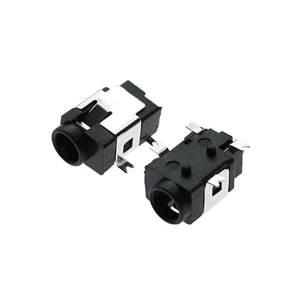 DC잭 DC031A (1.3파이) 4P SMT [VLT-DC021]