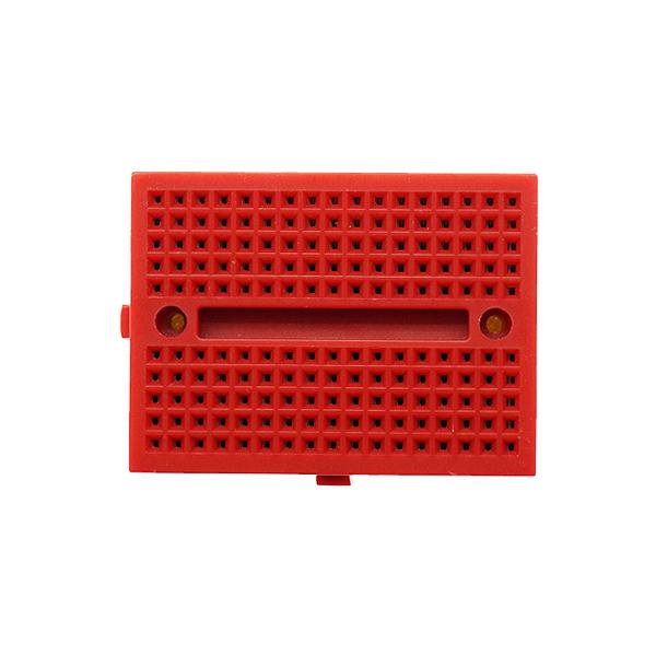170핀 컬러 미니 브레드보드 빨강 [VLT-BB007]