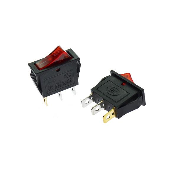 로커스위치 KCD3-3P 2단 RED [VLT-RSW018]