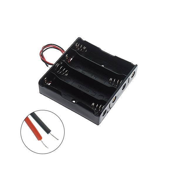 18650 4구 배터리 홀더 전선타입 [VLT-BH065]