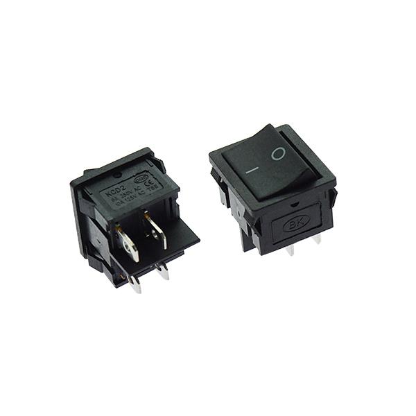 로커스위치 KCD2-501-4P 2단 BLACK [VLT-RSW003]