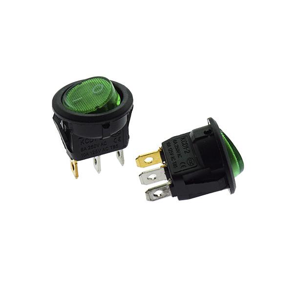 로커스위치 KCD1-202 GREEN 3P 2단 [VLT-RSW027]