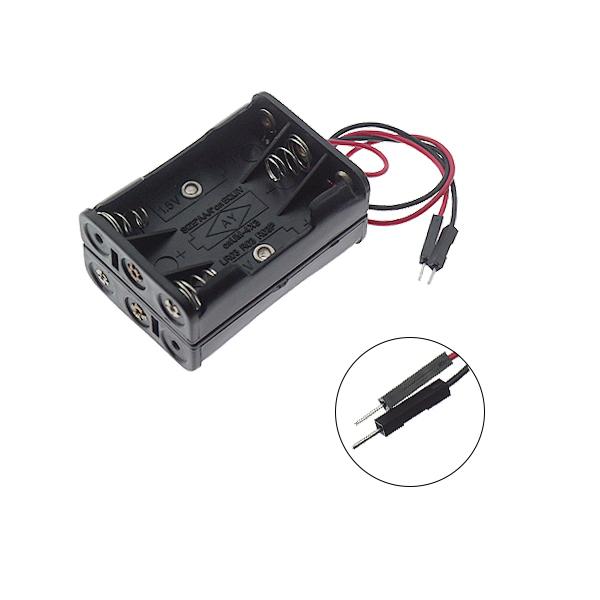 AAA 6구 배터리홀더 점퍼타입 [VLT-BH043]