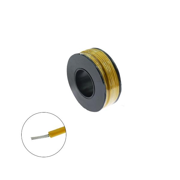 UL1007 래핑와이어 22AWG 노랑 10M [VLT-CAB160]