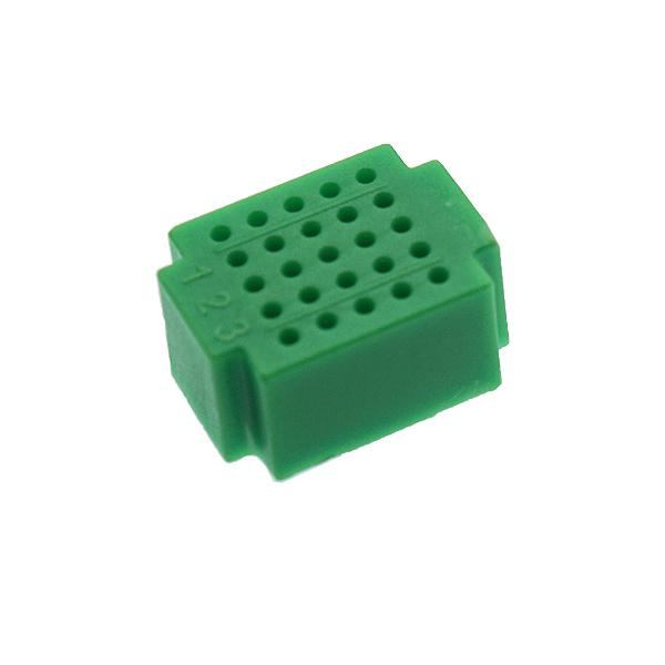 25핀 컬러 미니 브레드보드 초록 [VLT-BB002]