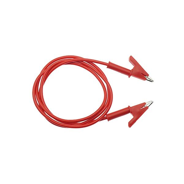 악어클립 악어클립 케이블 1M 빨강 [VLT-CAB095]