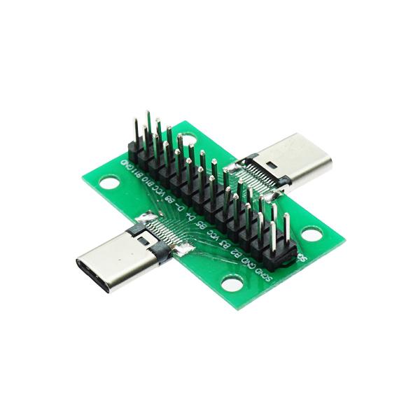 USB3.1 C TYPE M, F 핀헤더 테스트 보드 [VLT-PCB025]