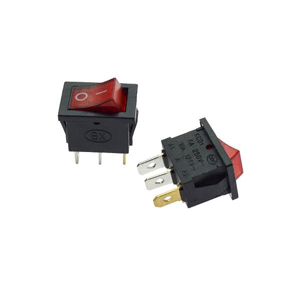 로커스위치 KCD1-102 3P 2단 RED [VLT-RSW017]