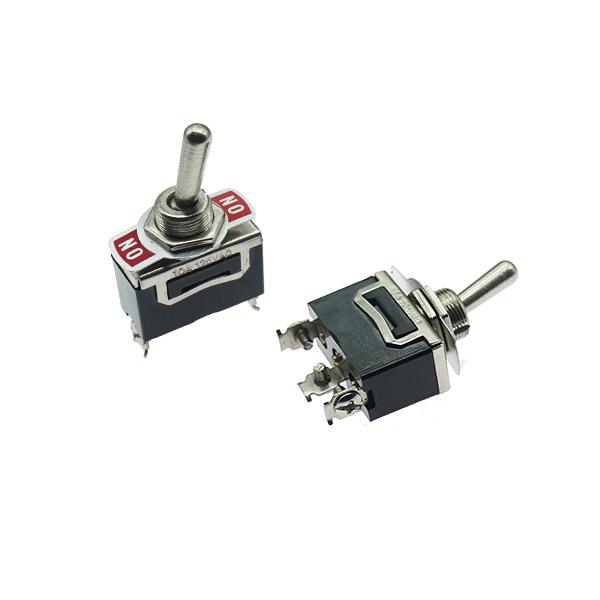 토글스위치 ON,OFF 2단3P 검정 E-TEN1121 [VLT-TGS015]