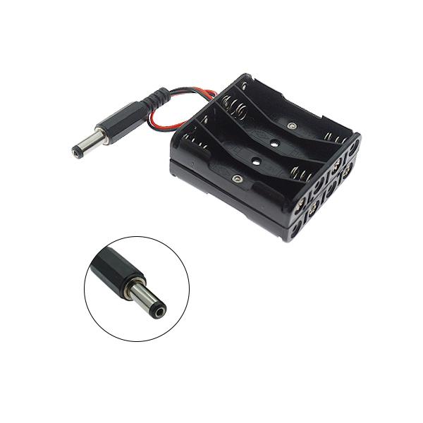 AAA 8구 배터리홀더 DC잭 타입 [VLT-BH050]