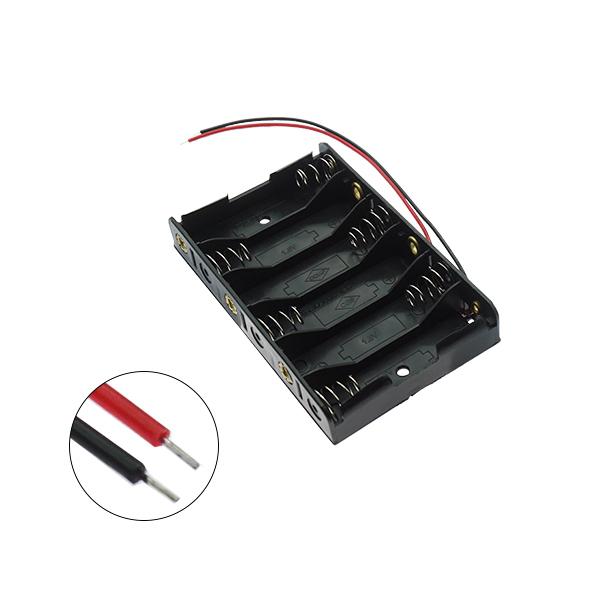 AA 6구 배터리홀더 전선타입 [VLT-BH007]