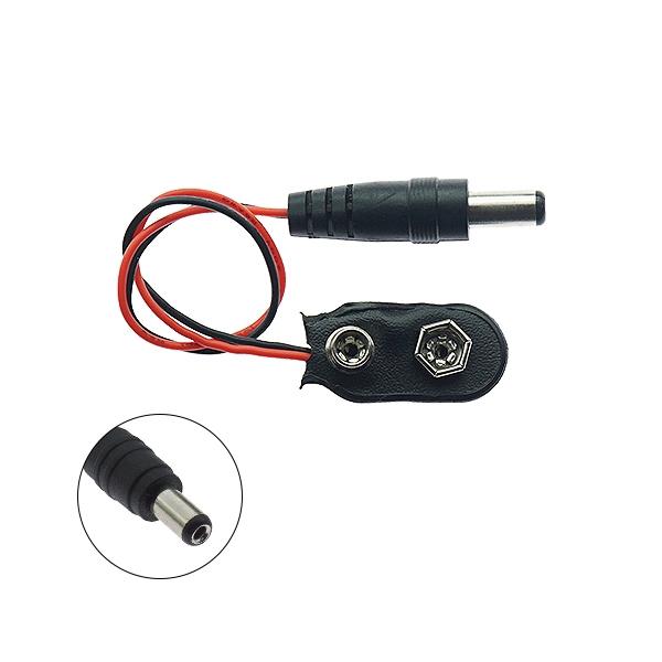 6F22 9V DC 플러그 배터리 클립 [VLT-BH099]