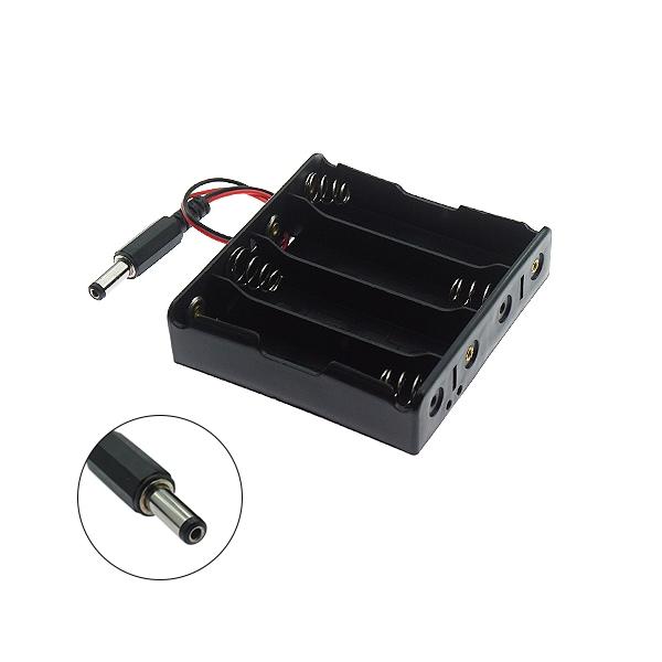 18650 4구 배터리 홀더 DC잭타입 [VLT-BH073]