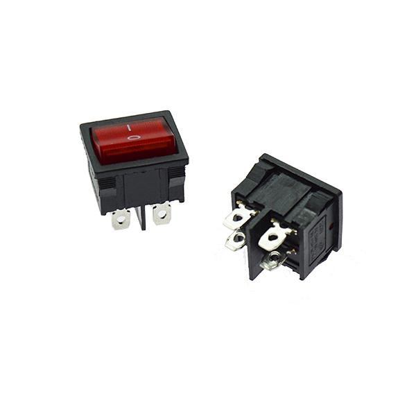 로커스위치 KCD2-501-4P 2단 RED [VLT-RSW004]