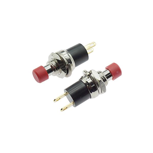 푸쉬 버튼 스위치 LOCK 7MM PB05A RED [VLT-PSW009]